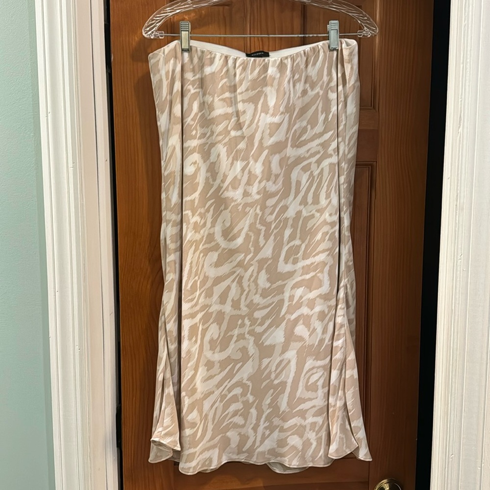 Midi skirt neutral colors